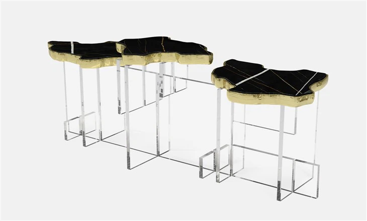 Modern Black Side Tables For Living Room